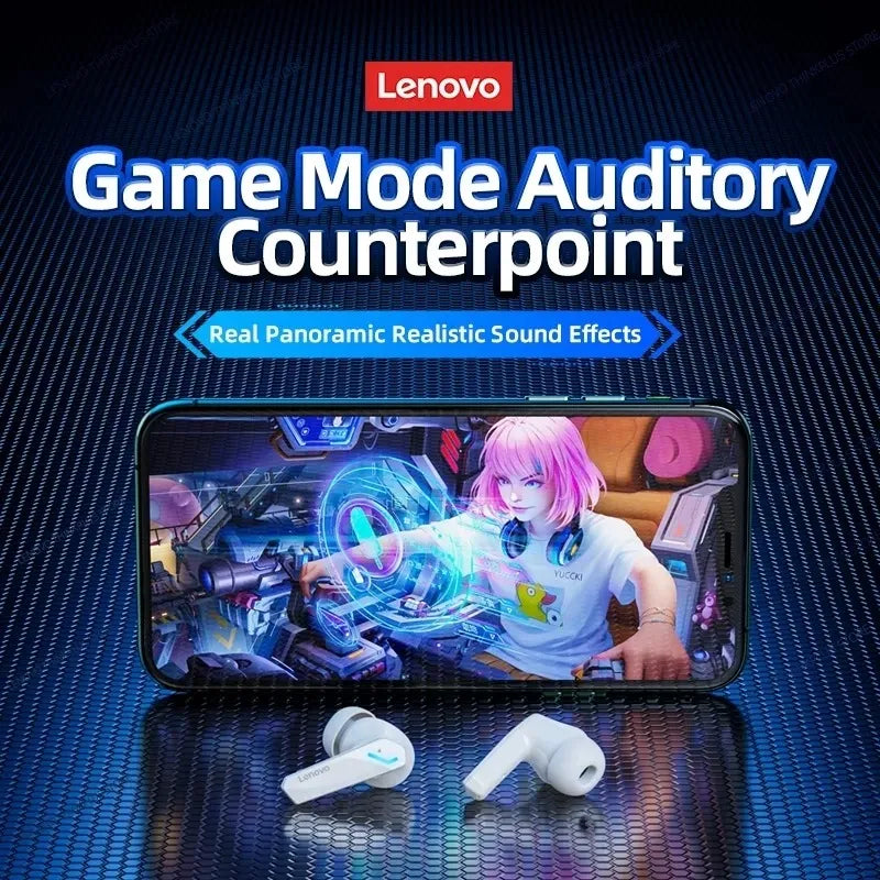 Auriculares Lenovo Thinkplus GM2 Pro: Sonido profesional para gamers, potente, preciso y conexión totalmente inalámbrica